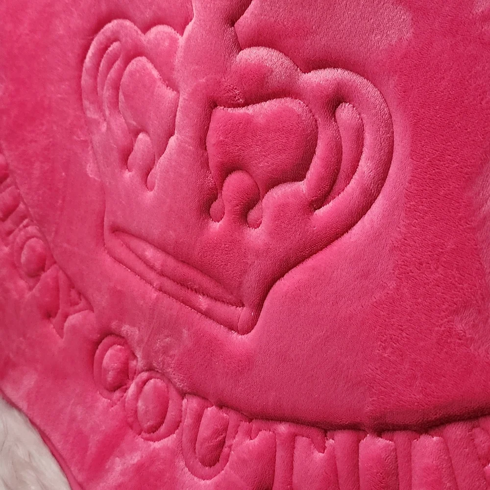 Juicy Couture Hot Pink Memory foam Bath Rug New